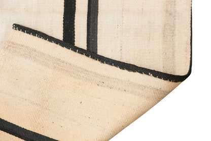Neutral Kilim 4'8" x 7" feet 143 x 210 cm