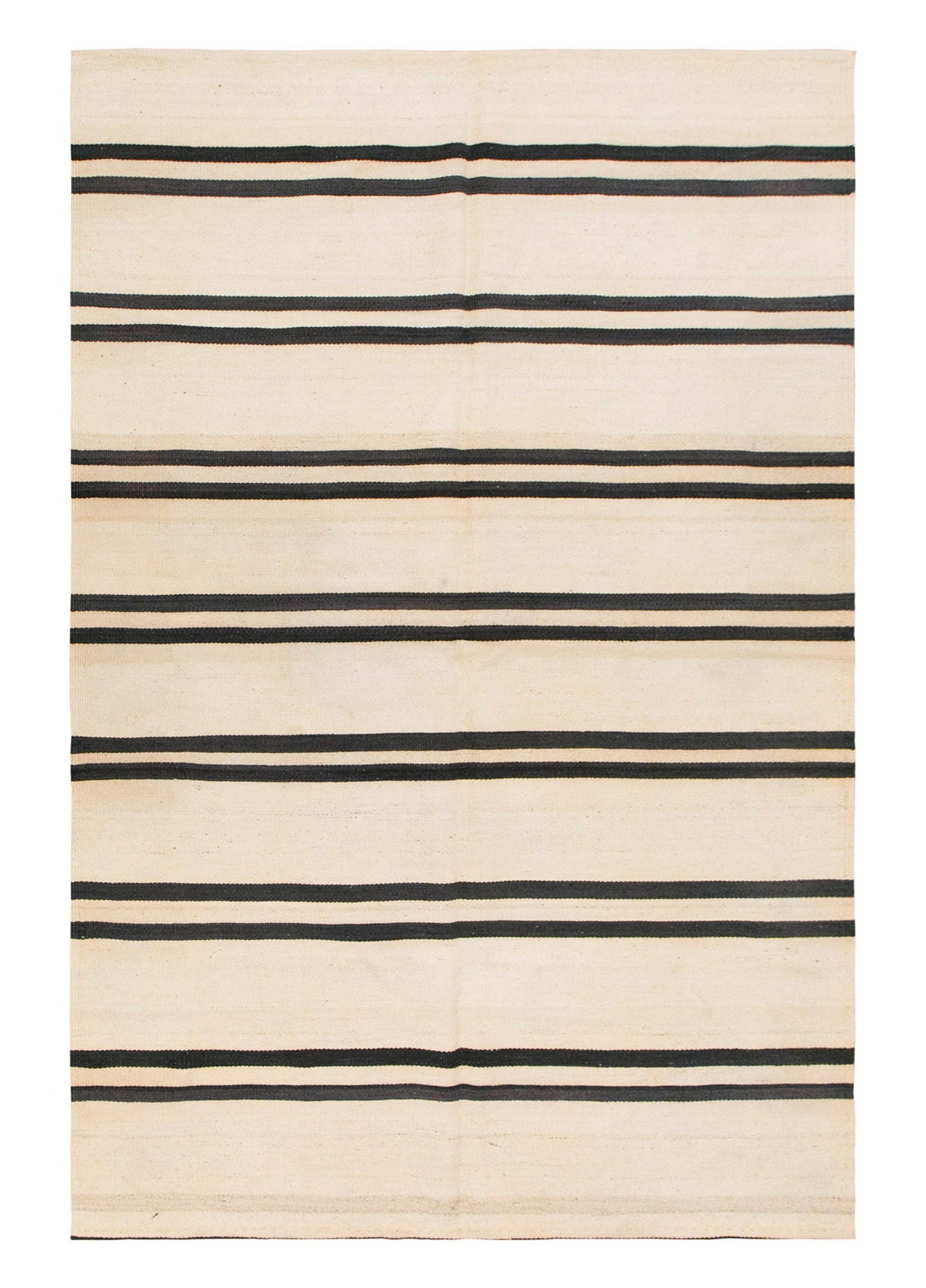 Neutral Kilim 4'8" x 7" feet 143 x 210 cm