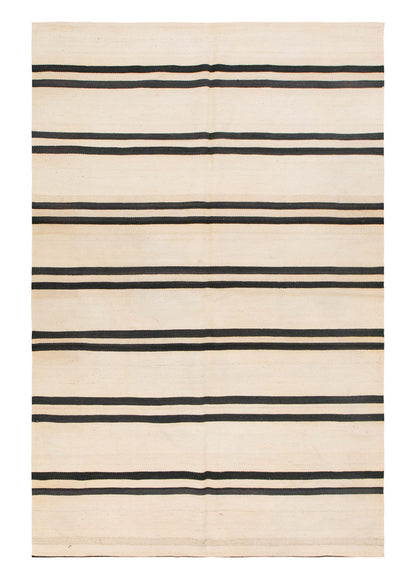 Neutral Kilim 4'8" x 7" feet 143 x 210 cm