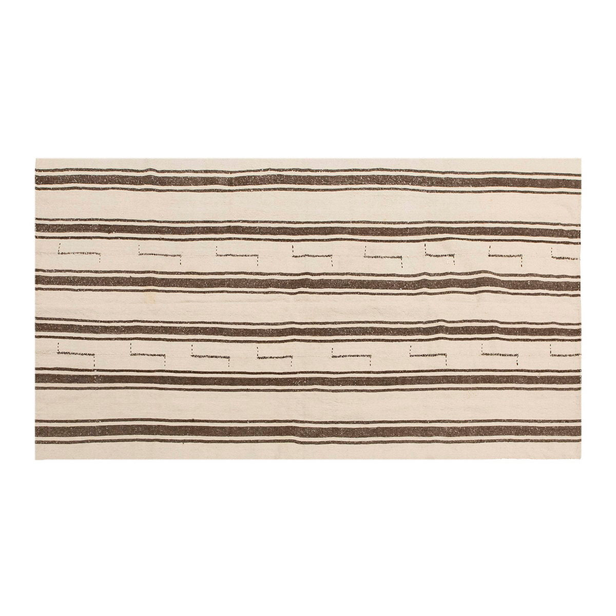 Neutral Kilim 4'8" x 9'2" feet 142 x 280 cm