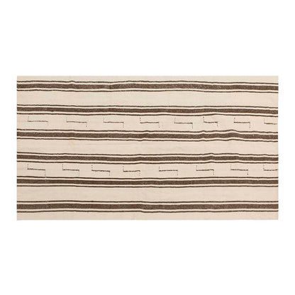 Neutral Kilim 4'8" x 9'2" feet 142 x 280 cm
