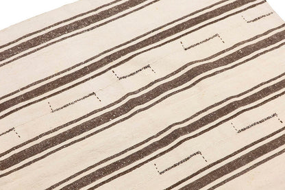 Neutral Kilim 4'8" x 9'2" feet 142 x 280 cm
