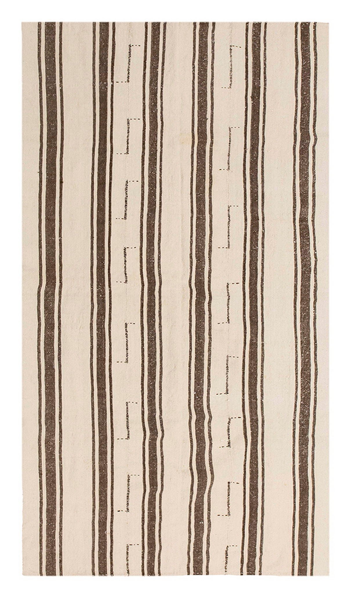 Neutral Kilim 4'8" x 9'2" feet 142 x 280 cm