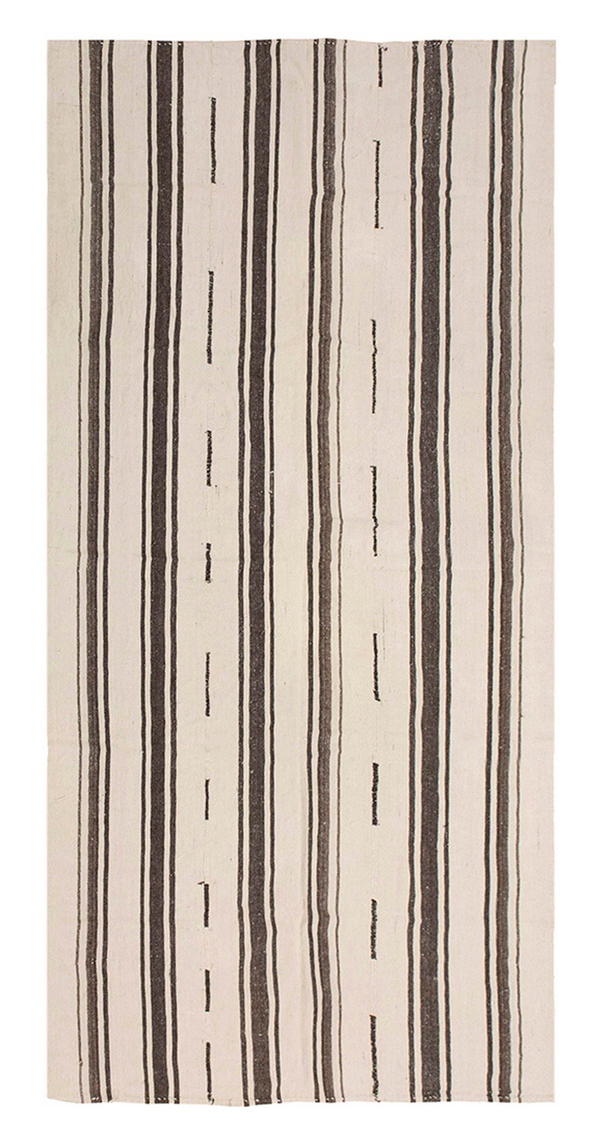 Neutral Kilim 5'2" x 11'3" feet 158 x 342 cm