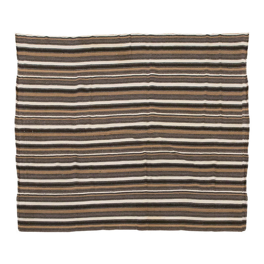 Neutral Kilim 5'2" x 6'7" feet 158 x 200 cm