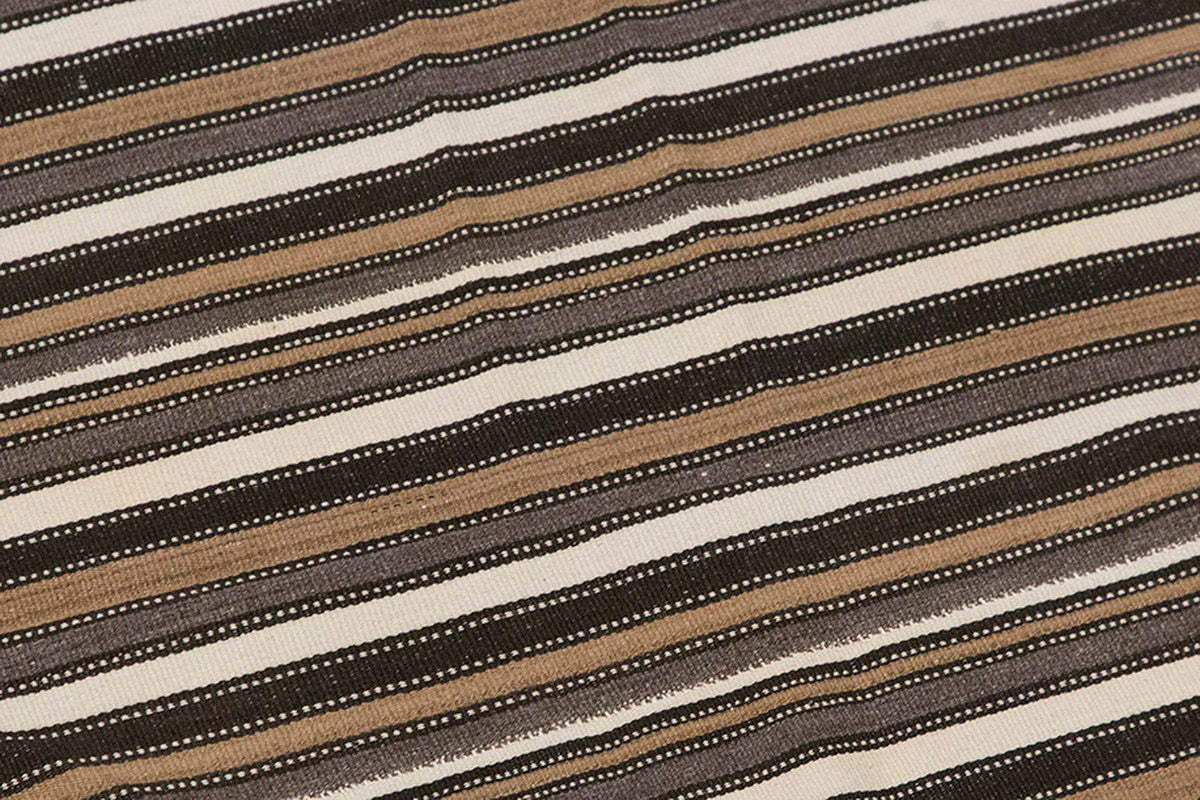 Neutral Kilim 5'2" x 6'7" feet 158 x 200 cm