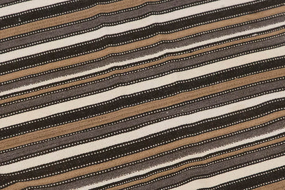 Neutral Kilim 5'2" x 6'7" feet 158 x 200 cm