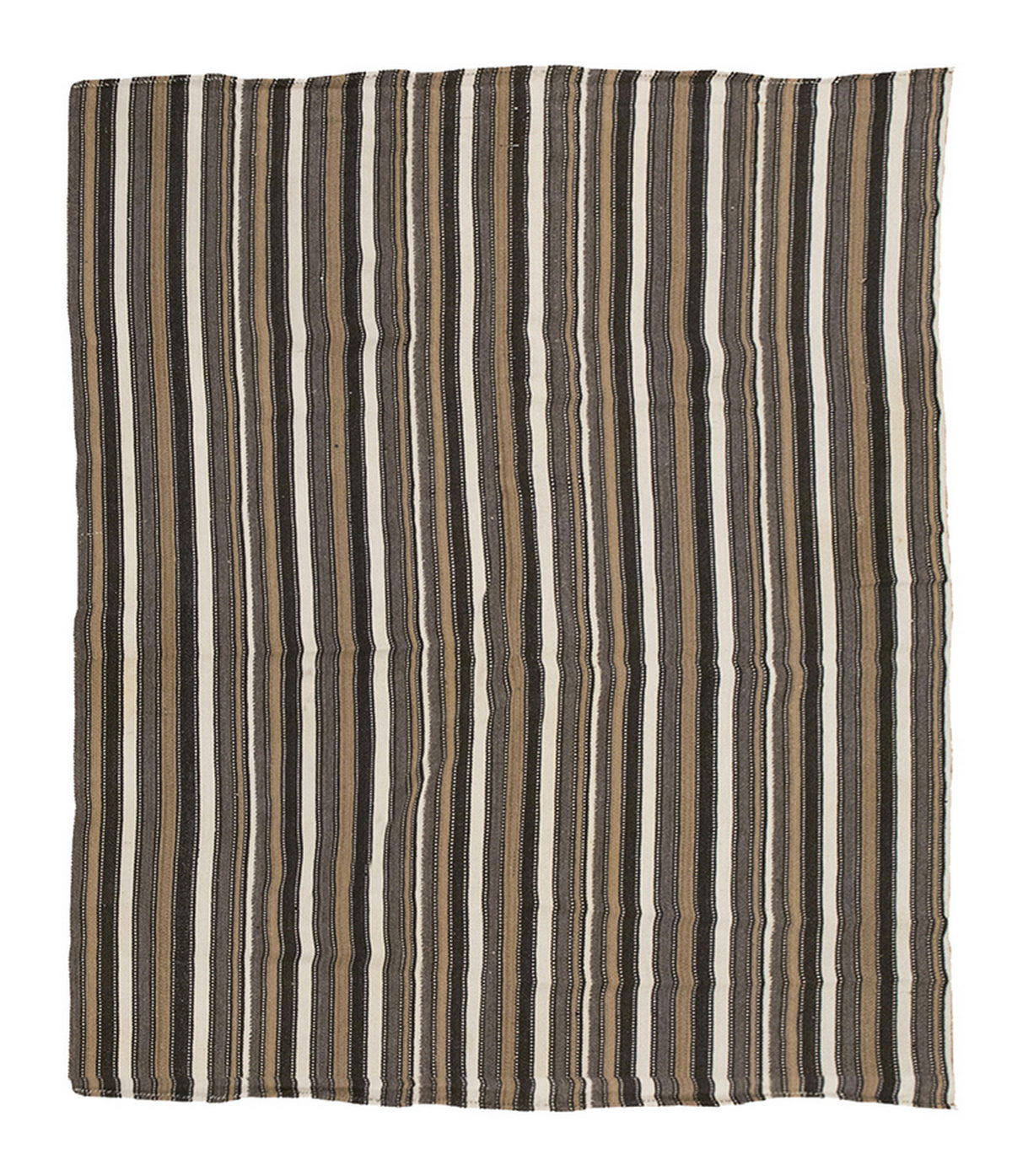 Neutral Kilim 5'2" x 6'7" feet 158 x 200 cm