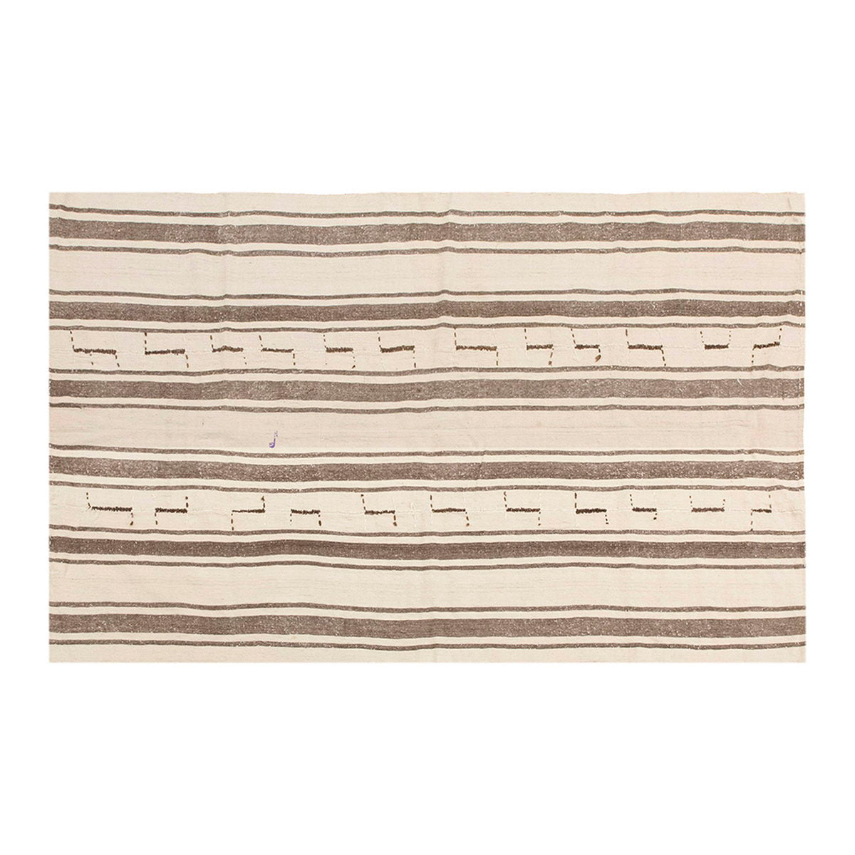 Neutral Kilim 5'2" x 8'6" feet 158 x 260 cm