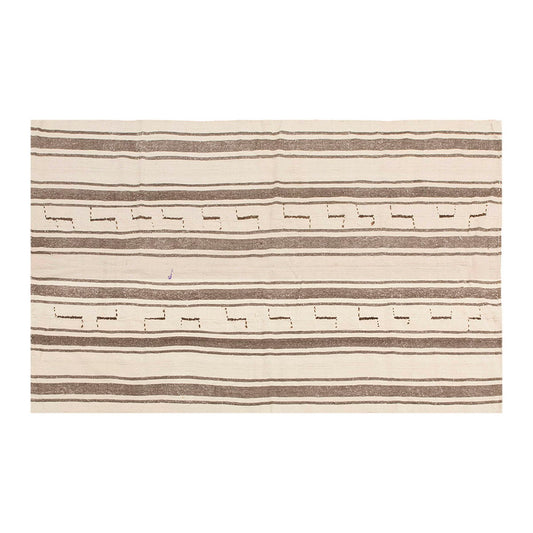 Neutral Kilim 5'2" x 8'6" feet 158 x 260 cm