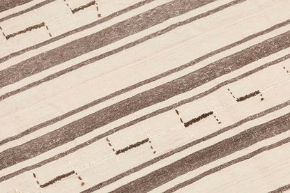 Neutral Kilim 5'2" x 8'6" feet 158 x 260 cm