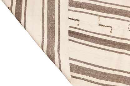 Neutral Kilim 5'2" x 8'6" feet 158 x 260 cm