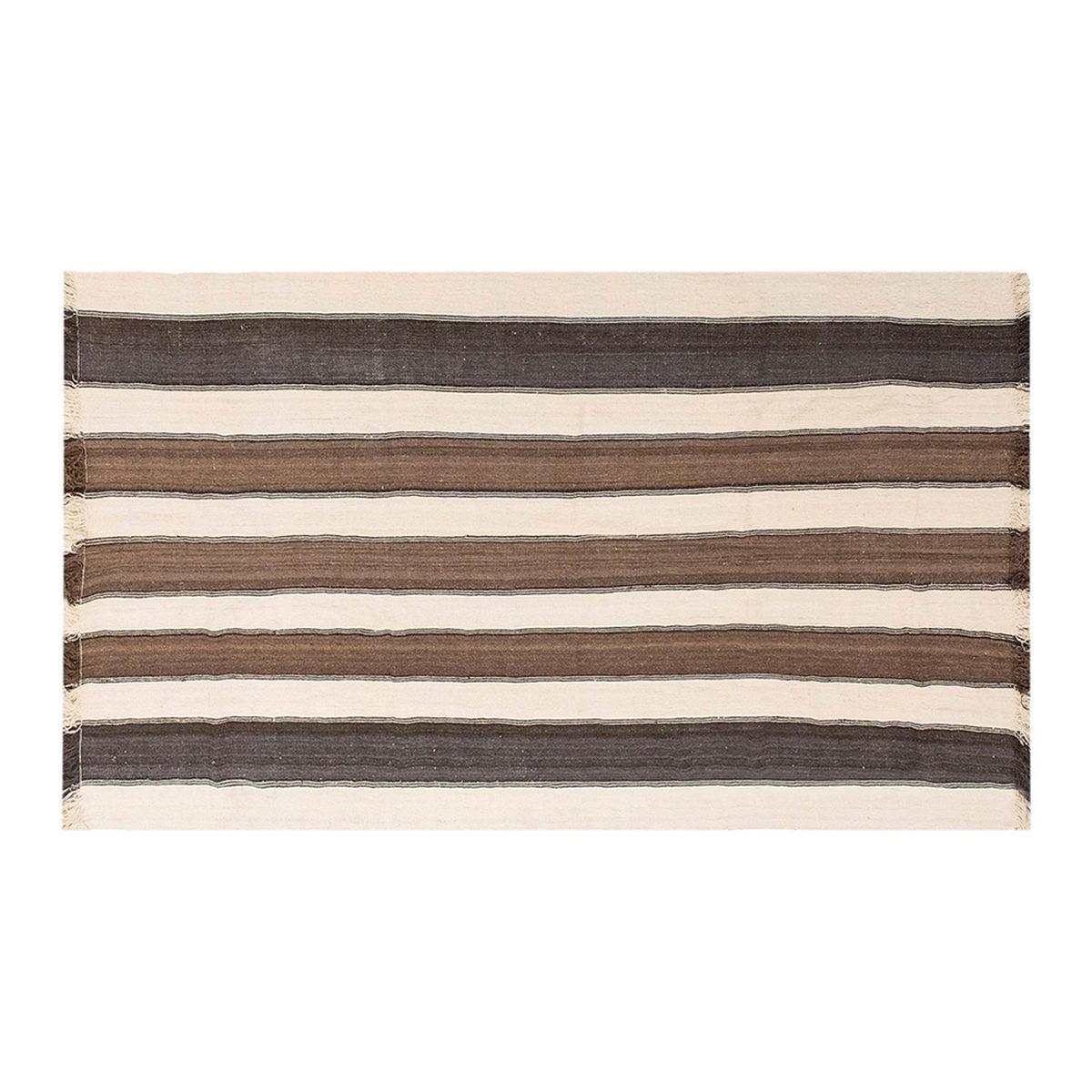 Neutral Kilim 5'5" x 10'6" feet 166 x 320 cm
