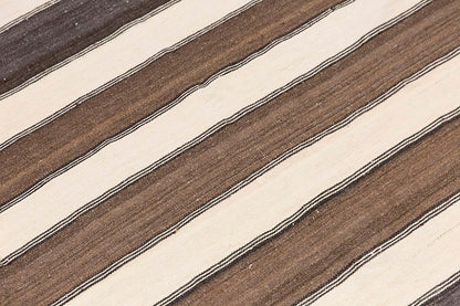 Neutral Kilim 5'5" x 10'6" feet 166 x 320 cm