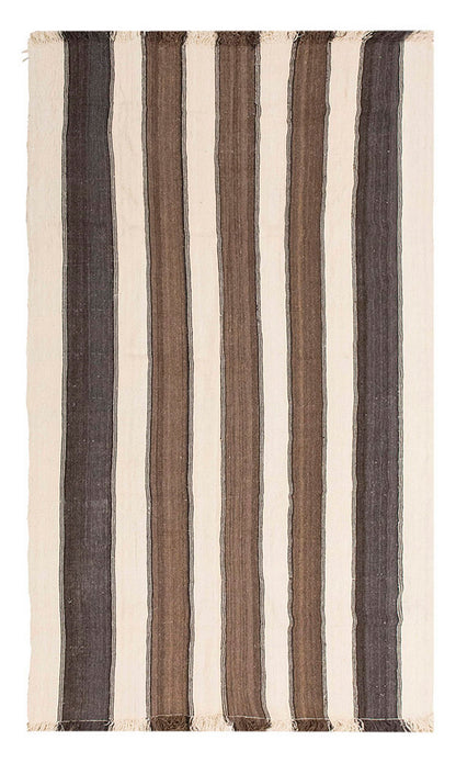 Neutral Kilim 5'5" x 10'6" feet 166 x 320 cm