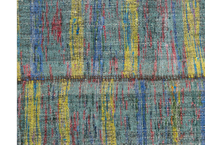 Neutral Kilim 5'5" x 9'7" feet 164 x 292 cm