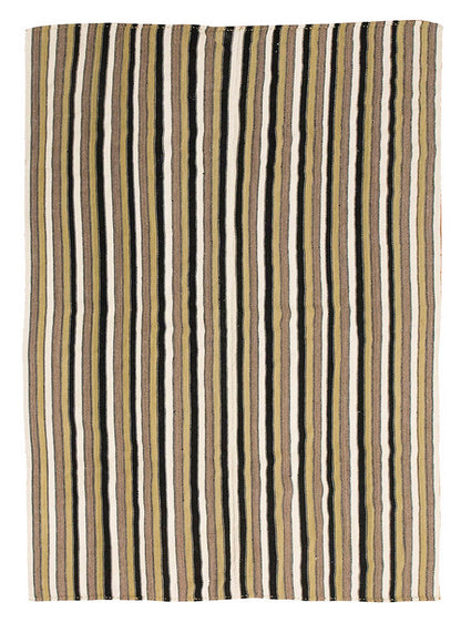 Neutral Kilim 5'7" x 8'2" feet 170 x 250 cm
