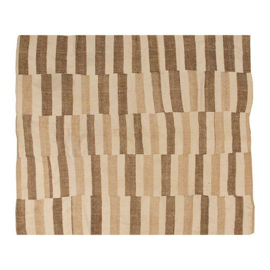 Neutral Kilim 6'2" x 7'1" feet 189 x 215 cm