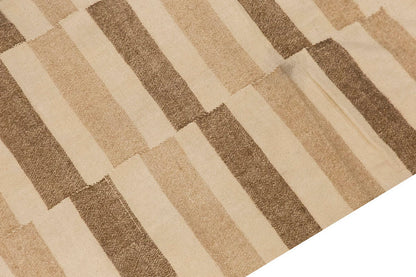 Neutral Kilim 6'2" x 7'1" feet 189 x 215 cm