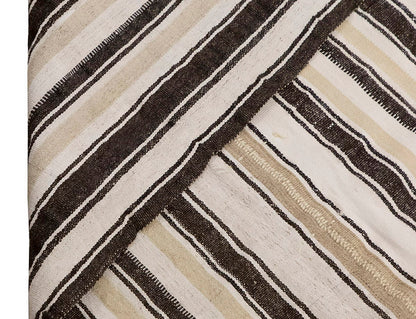 Neutral Kilim 6'4" x 9'8" feet 194 x 295 cm