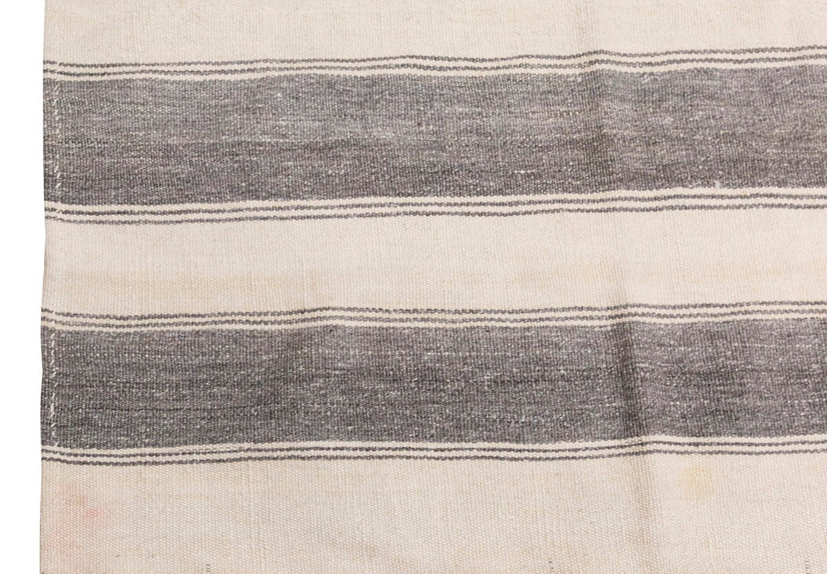 Neutral Kilim 7" x 7'7" feet 215 x 230 cm