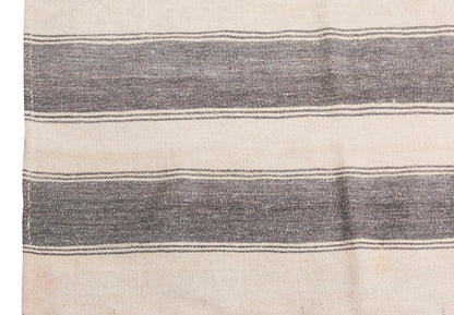 Neutral Kilim 7" x 7'7" feet 215 x 230 cm