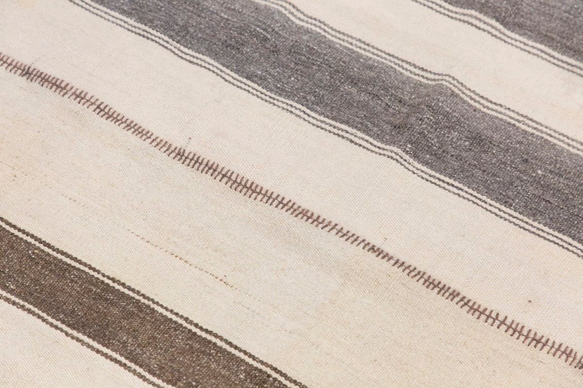 Neutral Kilim 7" x 7'7" feet 215 x 230 cm