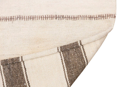 Neutral Kilim 7" x 7'7" feet 215 x 230 cm