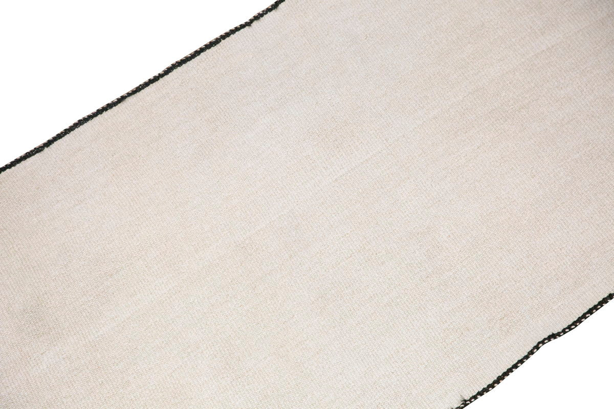 Neutral Kilim 2'7" x 10'3" feet 80 x 312 cm