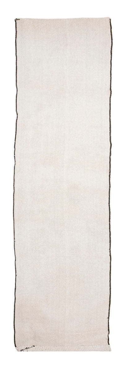 Neutral Kilim 2'7" x 10'3" feet 80 x 312 cm