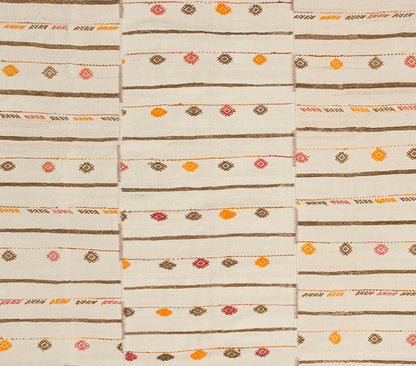 Neutral Kilim 9'1" x 10 feet 276 x 304 cm