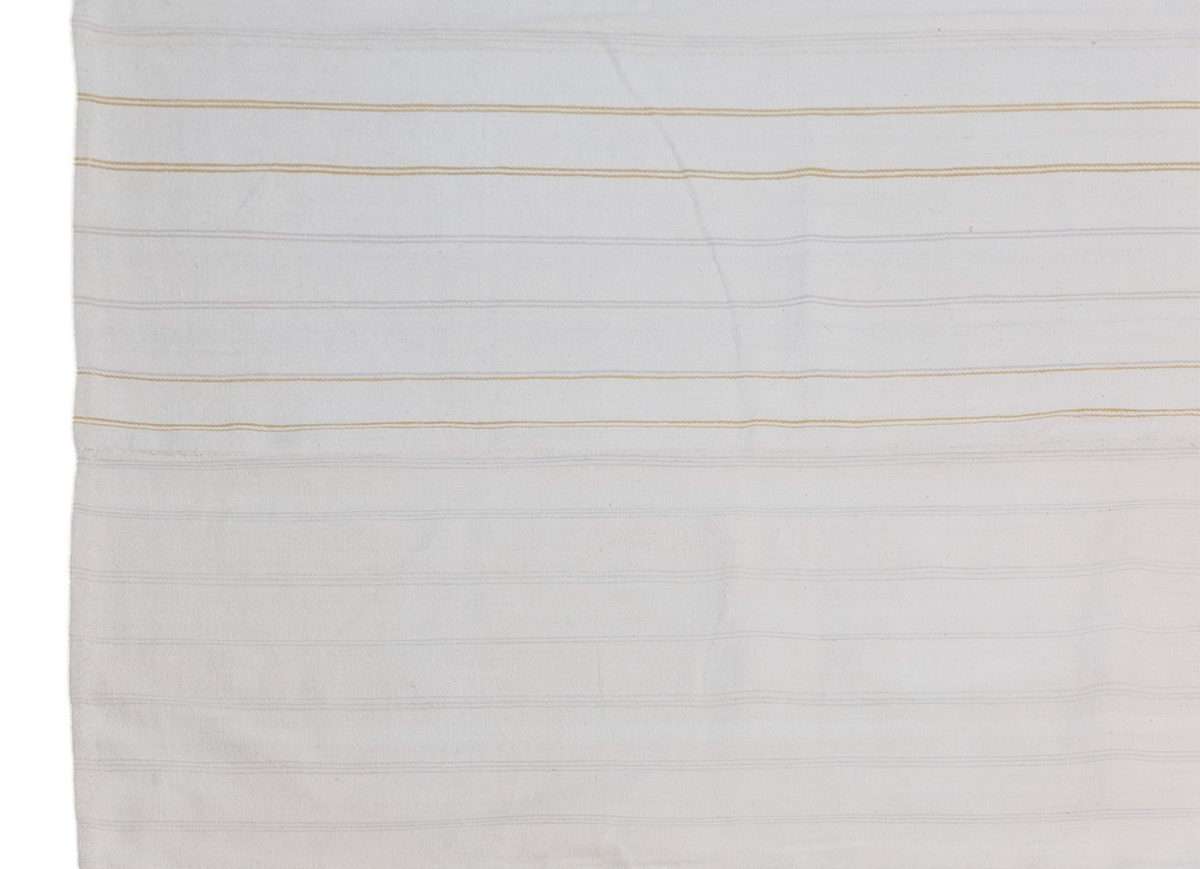 Neutral Turkish Kilim Rug – 10'0" x 13'1" (305 x 400 cm)