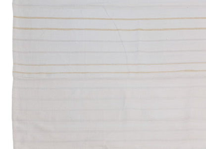 Neutral Turkish Kilim Rug – 10'0" x 13'1" (305 x 400 cm)