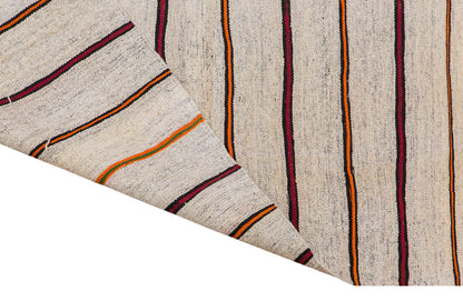 Neutral Turkish Kilim Rug – 4'7" x 8'2" (140 x 250 cm)