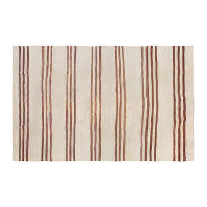 Neutral Turkish Kilim Rug – 4'9" x 7'10" (145 x 238 cm)