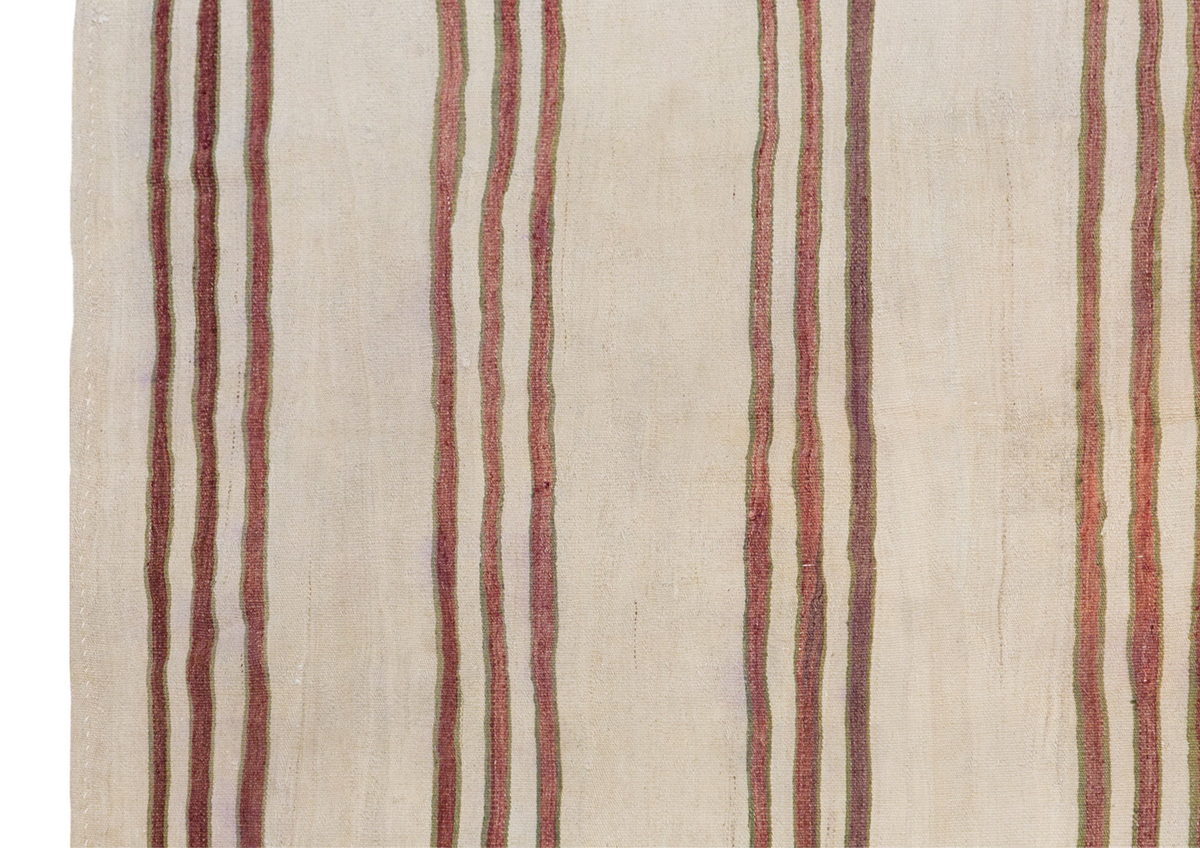 Neutral Turkish Kilim Rug – 4'9" x 7'10" (145 x 238 cm)