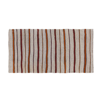Neutral Turkish Kilim Rug – 4'9" x 8'6" (145 x 260 cm)