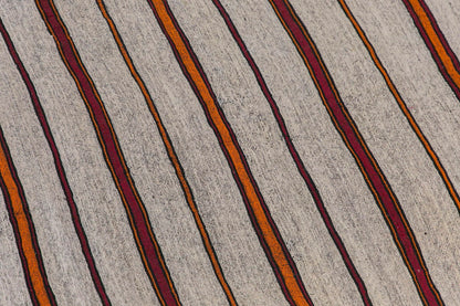 Neutral Turkish Kilim Rug – 4'9" x 8'6" (145 x 260 cm)