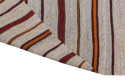 Neutral Turkish Kilim Rug – 4'9" x 8'6" (145 x 260 cm)