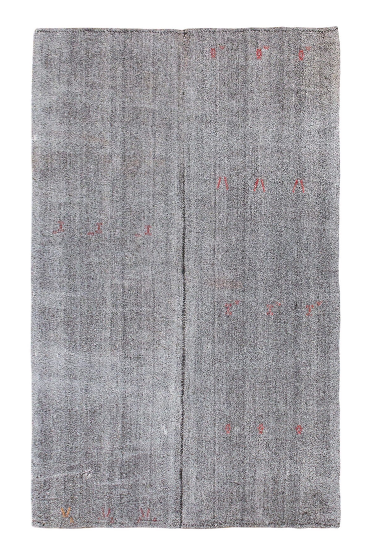 Neutral Turkish Kilim Rug – 5'11" x 9'0" (180 x 275 cm)