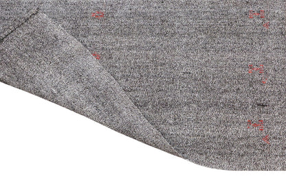 Neutral Turkish Kilim Rug – 5'11" x 9'0" (180 x 275 cm)