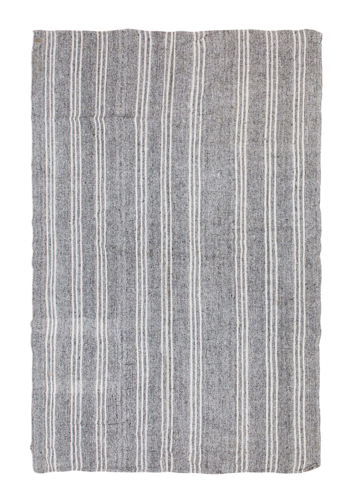 Neutral Turkish Kilim Rug – 7'5" x 10'6" (225 x 320 cm)