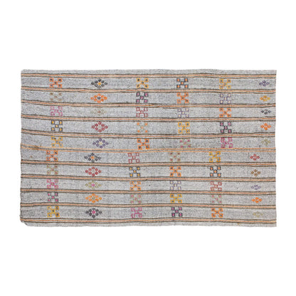 Neutral Turkish Kilim Rug – 7'7" x 10'8" (230 x 325 cm)