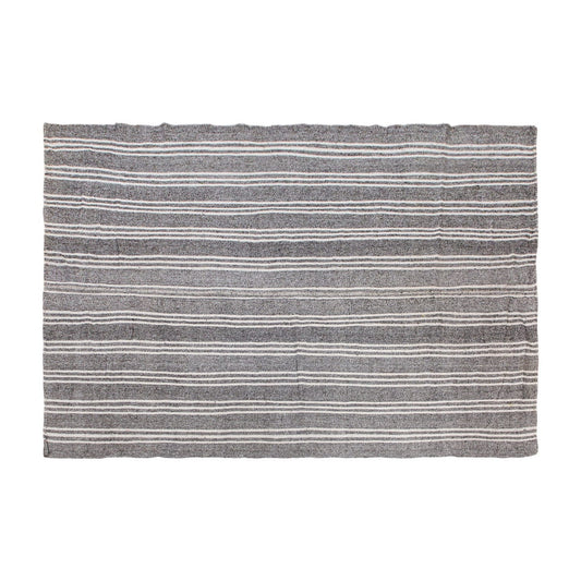 Neutral Turkish Kilim Rug – 7'9" x 10'6" (235 x 320 cm)