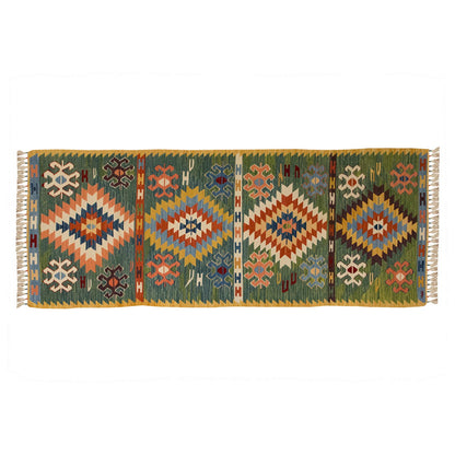 New Handmade Kilim 2'7 x 6'8 feet 80 x 204 cm