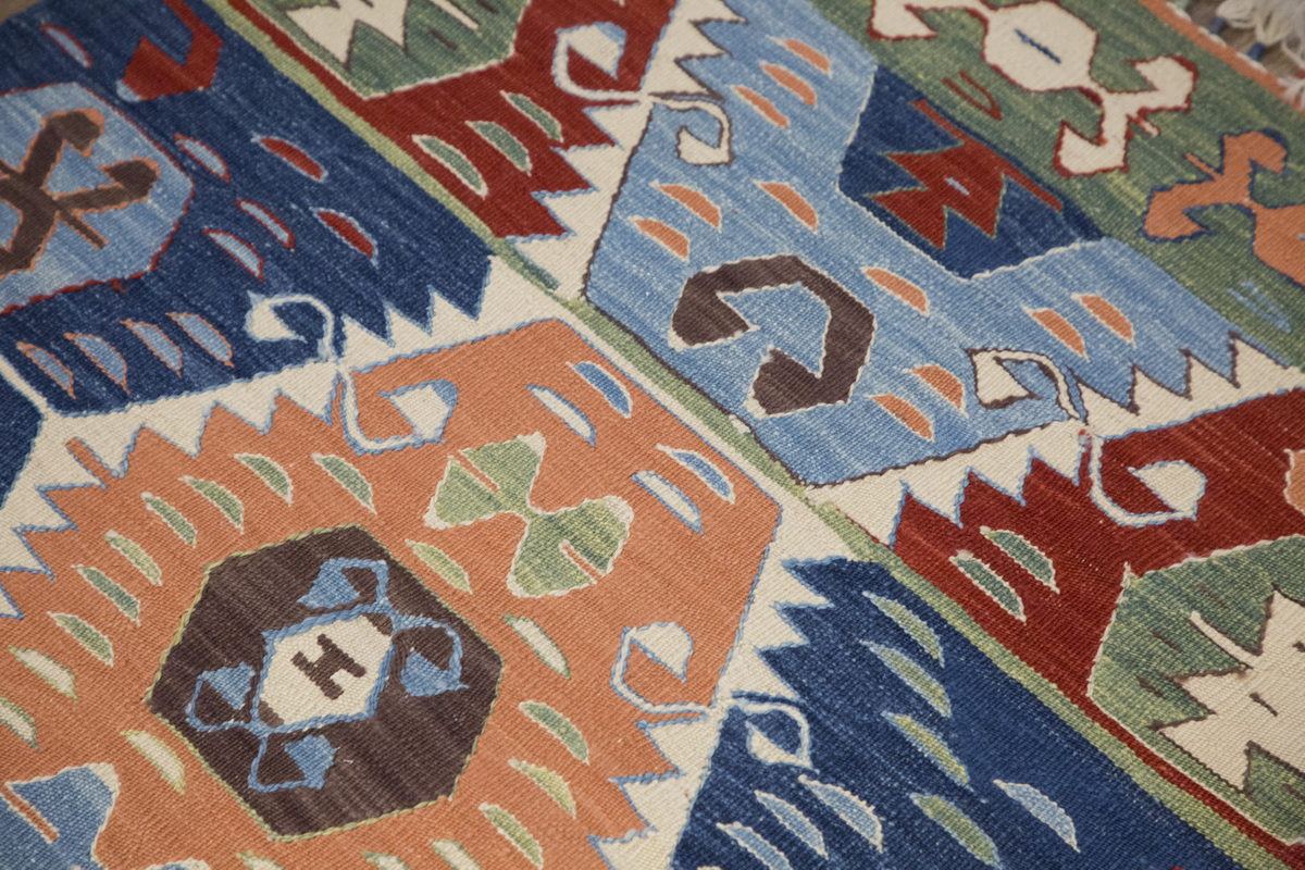 New Handmade Kilim 2'8 x 7'3 feet 82 x 220 cm