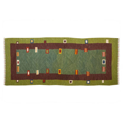 New Handmade Kilim 2'9 x 6'9 feet 85 x 204 cm