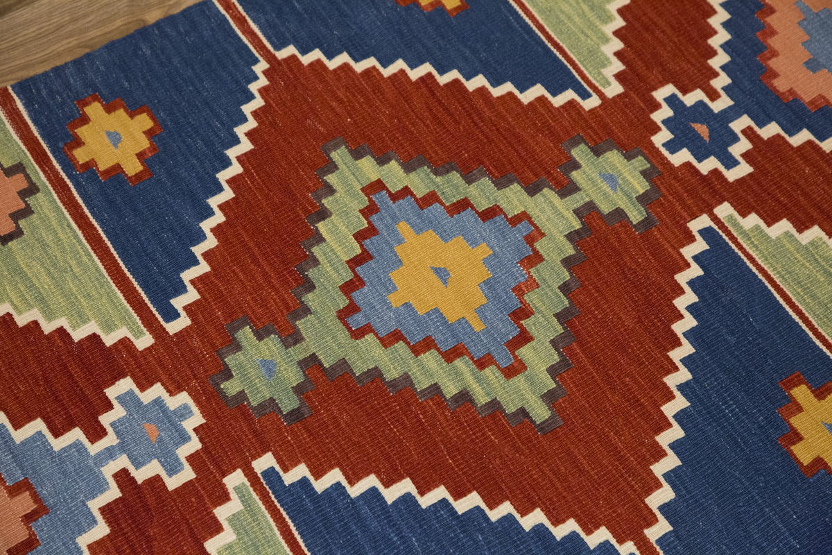New Handmade Kilim 2'9 x 7'9 feet 84 x 237 cm
