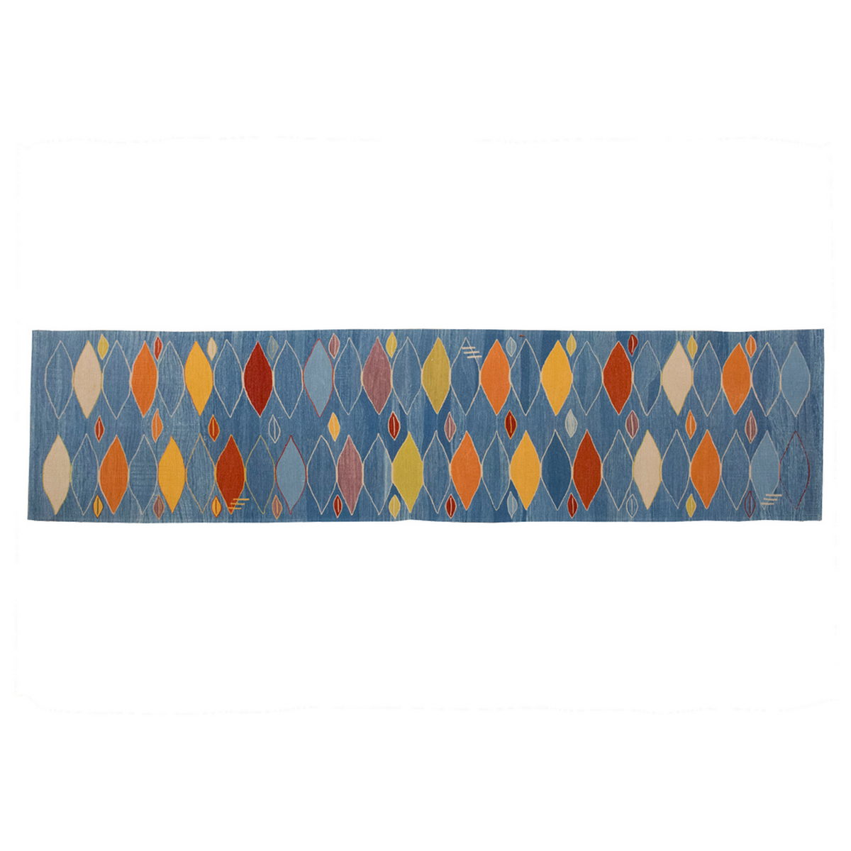 New Handmade Kilim 2'9 x 8'6 feet 85 x 259 cm