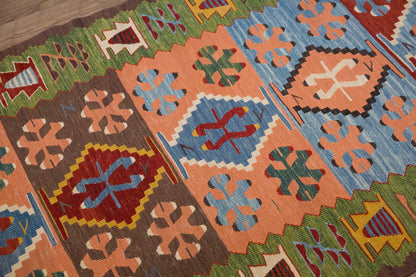 New Handmade Kilim 3'1 x 7'5 feet 94 x 225 cm
